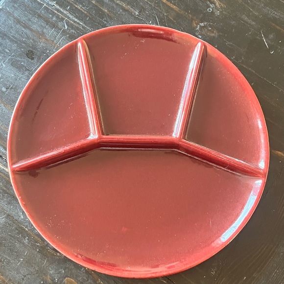 Steuler Keramik West Germany 4350 divided fondue plates RARE - Picture 3 of 7